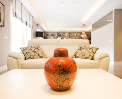 Sofas - Pedralbes apartment interior design in Barcelona