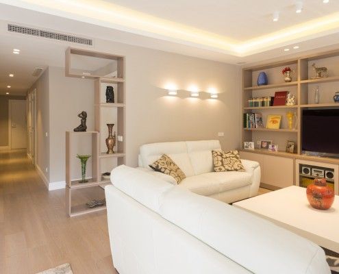 Living - Interior design Pedralbes apartment in Barcelona