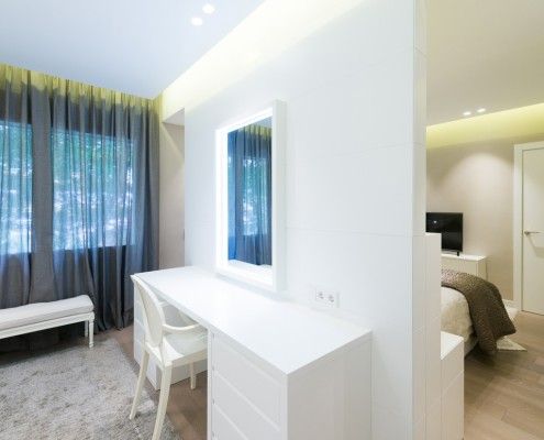 Dressing table - Pedralbes apartment interior design in Barcelona