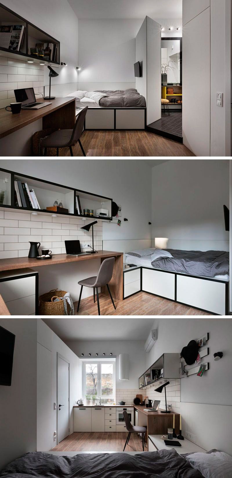 Interiorismo de un piso de menos de 20 m²
